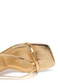 Aldo Sandały Riva 14213553 Złoty. Kolor: złoty. Materiał: skóra #5