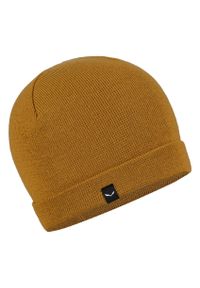 Czapka Zimowa Unisex Salewa Puez Am. Kolor: brązowy. Sezon: zima
