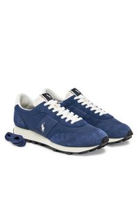 Polo Ralph Lauren Sneakersy PRL Trail 125 809960987005 Granatowy. Kolor: niebieski. Materiał: zamsz, skóra