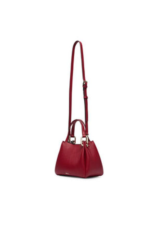 Furla Torebka Nuvola Mini WE00907 HSF000 CN CGQ00 Bordowy. Kolor: czerwony. Materiał: skórzane