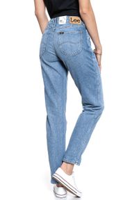 Lee - SPODNIE DAMSKIE LEE TAILORED MOM LIGHT STONE L31IGAQA 112107148 #9