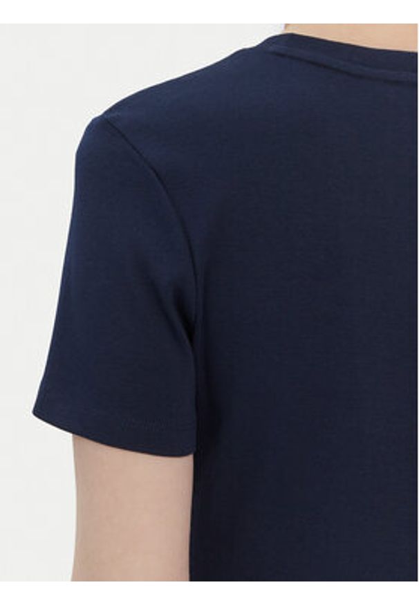 TOMMY HILFIGER - Tommy Hilfiger T-Shirt New Cody WW0WW40587 Granatowy Regular Fit. Kolor: niebieski. Materiał: bawełna