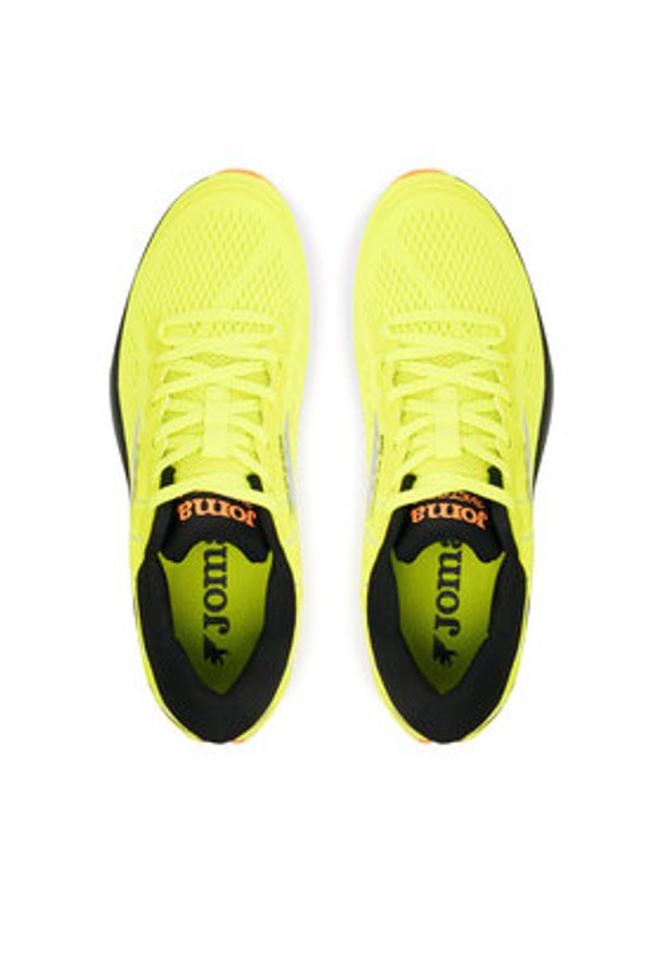 Joma Buty do biegania Victory 2509 RVICTS2509 Żółty. Kolor: żółty. Materiał: materiał