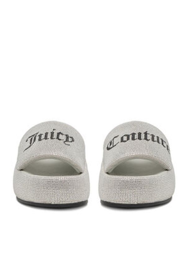 Juicy Couture Klapki CEO-WSS21515-04 Szary. Kolor: szary. Materiał: materiał