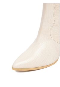 DeeZee Kozaki ZALGT610-1 Écru. Materiał: syntetyk, materiał #4