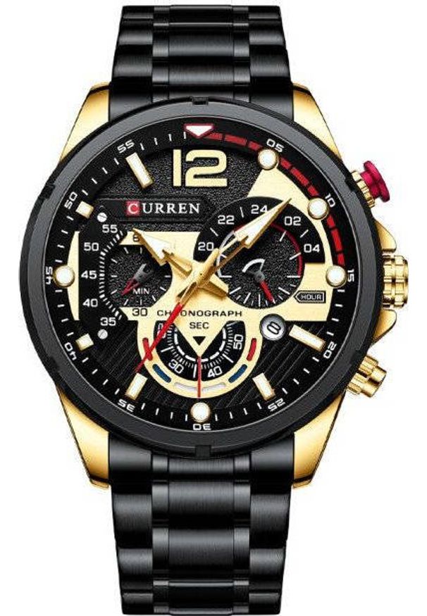 Zegarek Curren ZEGAREK MĘSKI CURREN 8395 (zc019d) - CHRONOGRAF