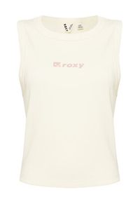 Roxy Top Iconic Days ERJKT04261 Écru Regular Fit. Materiał: bawełna #8