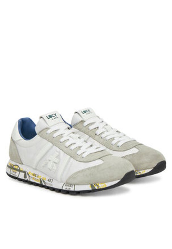Premiata Sneakersy Lucyd Var 6915 Biały. Kolor: biały. Materiał: materiał