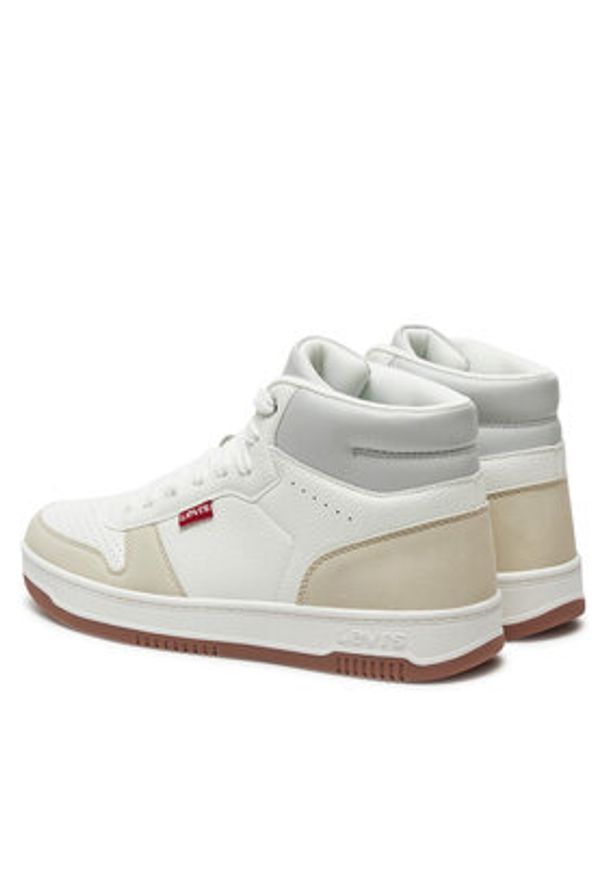 Levi's® Sneakersy Drive S High 235888-618-151 Biały. Kolor: biały. Materiał: materiał