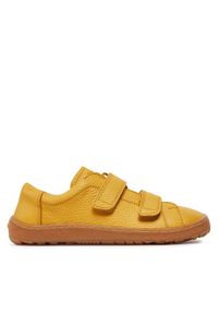 Froddo Sneakersy Barefoot Base G3130240-6 D Żółty. Kolor: żółty