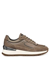 Sneakersy Geox. Kolor: brązowy