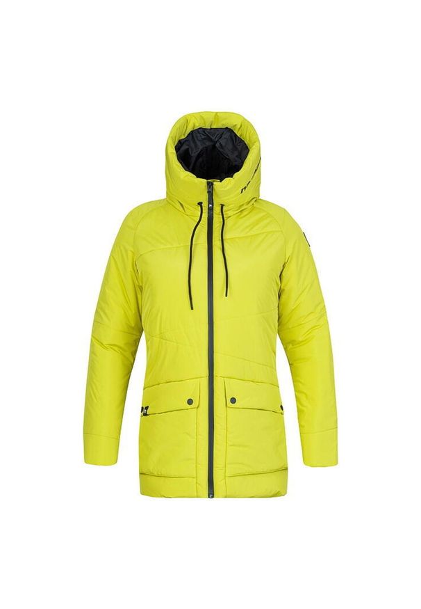 Płaszczyk kurtka turystyczna Hannah Rebeca. Kolor: żółty. Sport: turystyka piesza