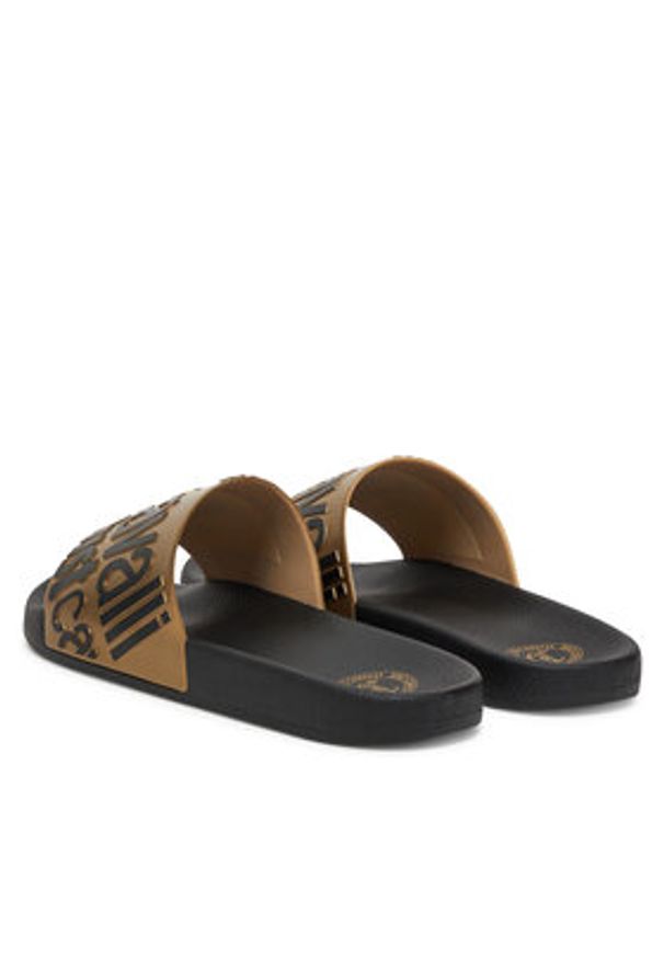 Just Cavalli Klapki 78QA3SZ1 ZS785 Czarny. Kolor: czarny. Materiał: syntetyk