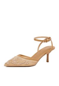 DeeZee Czółenka CEO-CD25-09-3 Beżowy. Kolor: beżowy. Materiał: materiał #6