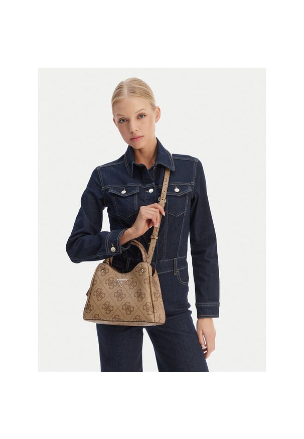 Torebka Guess. Kolor: beżowy