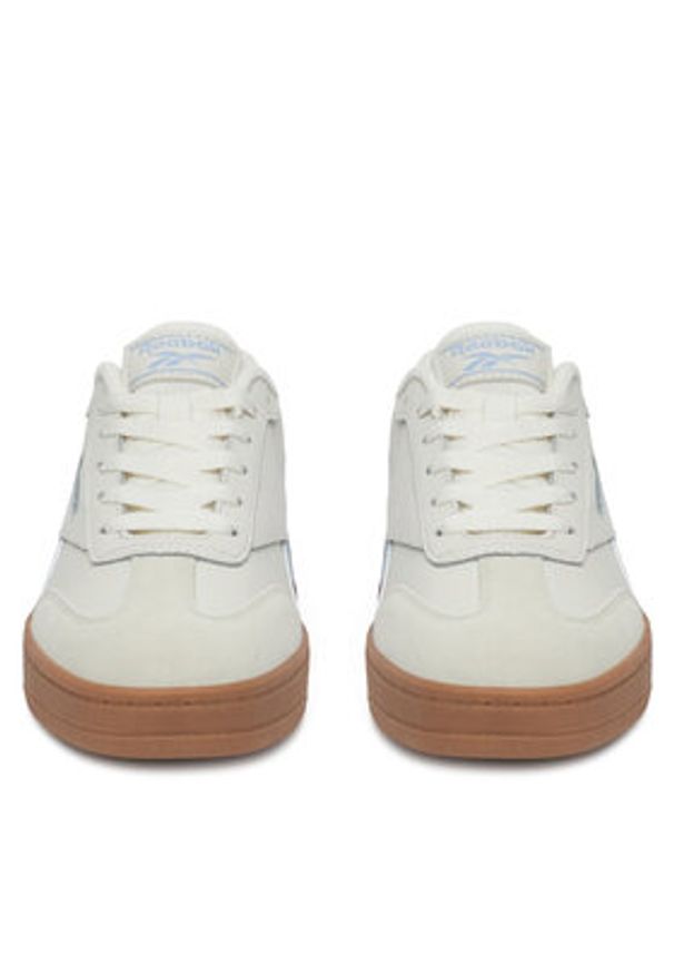 Reebok Sneakersy FORTE LOUNGER DOUBLE UP AR30255WCLT Écru. Kolor: kremowy. Materiał: skóra