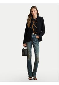 Lauren Ralph Lauren - LAUREN RALPH LAUREN Marynarka 200971364001 Czarny Straight Fit. Kolor: czarny. Materiał: bawełna #4