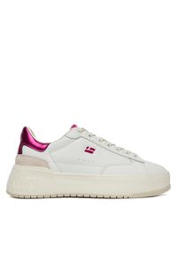 D.Franklin Sneakersy DFSH321094 Biały. Kolor: biały. Materiał: skóra #1