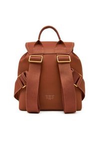 Pinko - PINKO Plecak Carrie Backpack PE 25 PLTT 104351 A1LF Brązowy. Kolor: brązowy. Materiał: skóra #5