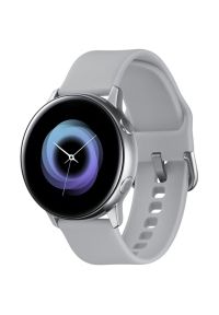 Smartwatch SAMSUNG Galaxy Watch Active Srebrny. Rodzaj zegarka: smartwatch. Kolor: srebrny. Styl: sportowy #1