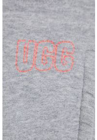 Ugg - UGG spodnie 1121387. Kolor: szary. Materiał: dzianina