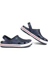 Chodaki sportowe damskie Coqui Lindo. Kolor: czerwony, niebieski, wielokolorowy, biały. Styl: sportowy #1