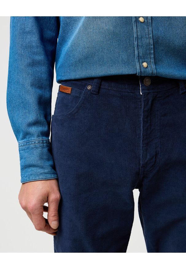 Wrangler - MESKIE SPODNIE WRANGLER TEXAS SLIM MOOD INDIGO 112370862