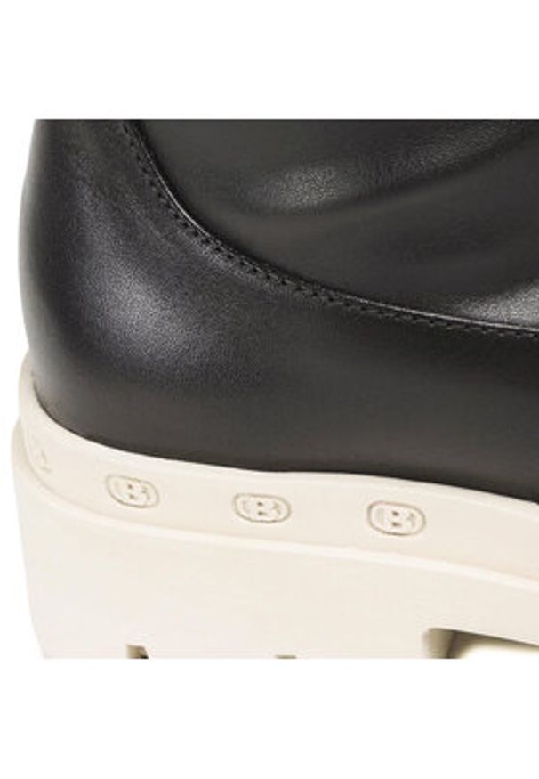 Badura Botki 3040 Czarny. Kolor: czarny. Materiał: skóra