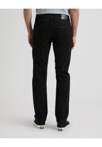 Lee - MESKIE SPODNIE LEE REGULAR STRAIGHT BLACK OVERDYE 112140861 #7