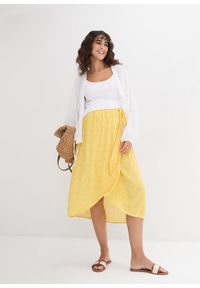 bonprix - Top ciążowy i do karmienia piersią (2 szt.), bawełna organiczna. Kolekcja: moda ciążowa. Kolor: czarny. Materiał: bawełna. Długość rękawa: na ramiączkach #2