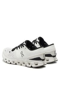 On Buty do biegania Cloud X 4 3WE30070791 Écru. Materiał: materiał