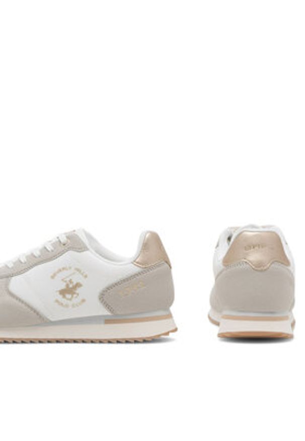 Beverly Hills Polo Club Sneakersy W-VSS24003 Biały. Kolor: biały. Materiał: materiał