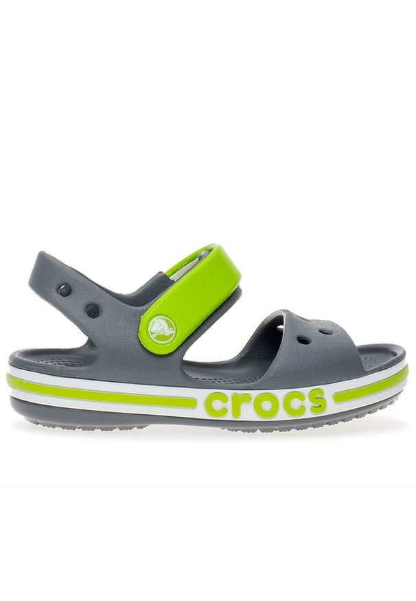 Sandały Crocs Bayaband Sandal 205400-025 - szare. Kolor: szary. Materiał: materiał. Styl: sportowy