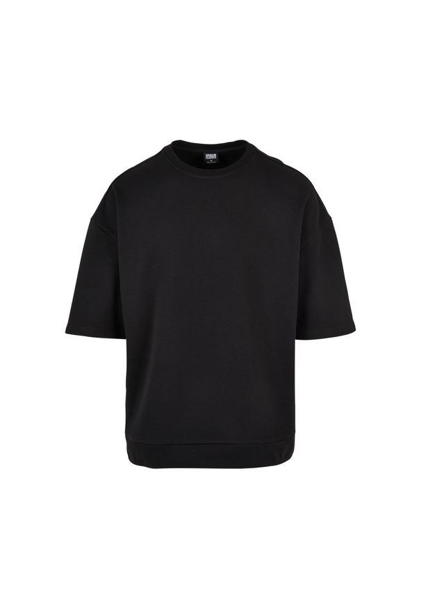 Bluza okrągły dekolt krótkie rękawy oversize Urban Classics. Kolor: czarny. Długość rękawa: krótki rękaw. Długość: krótkie