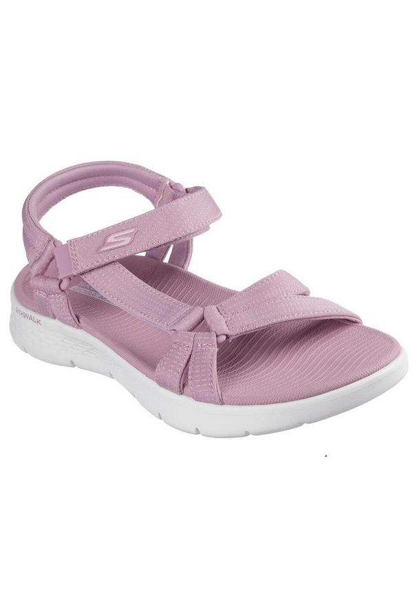 skechers - Sandały damskie SKECHERS Go Walk Flex Sandal Sublime. Kolor: fioletowy