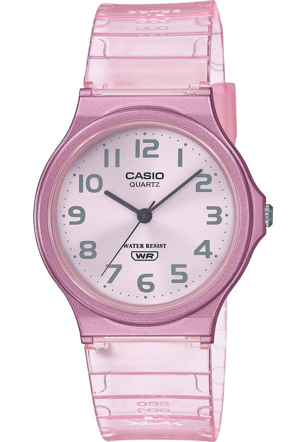 Zegarek Casio Zegarek damski Casio MQ-24S-4BEF różowy. Kolor: różowy