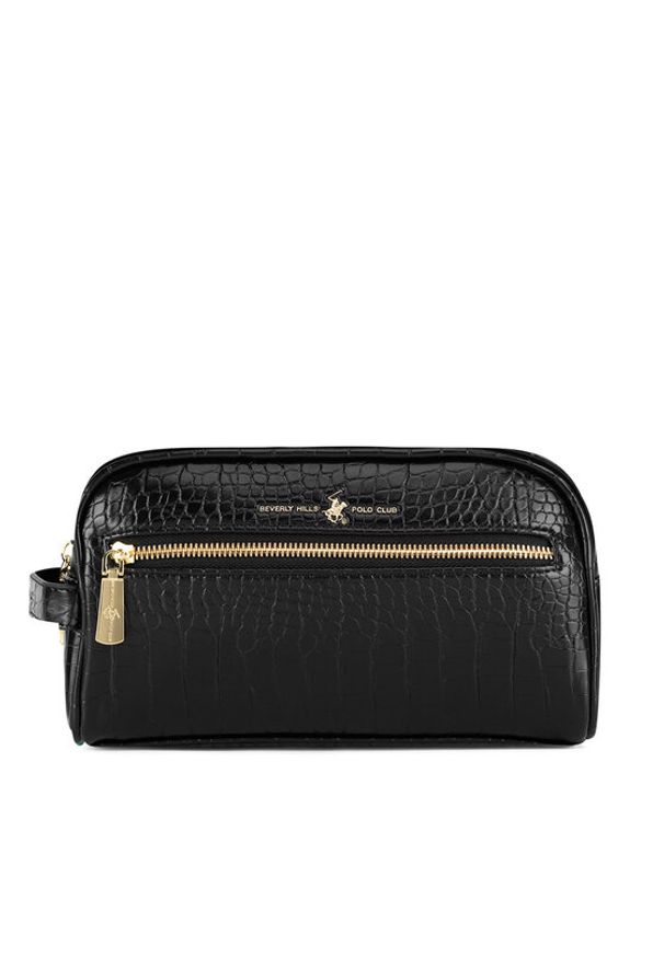 Beverly Hills Polo Club Kosmetyczka BHPC-W1-001-AW24 Czarny. Kolor: czarny. Materiał: poliester