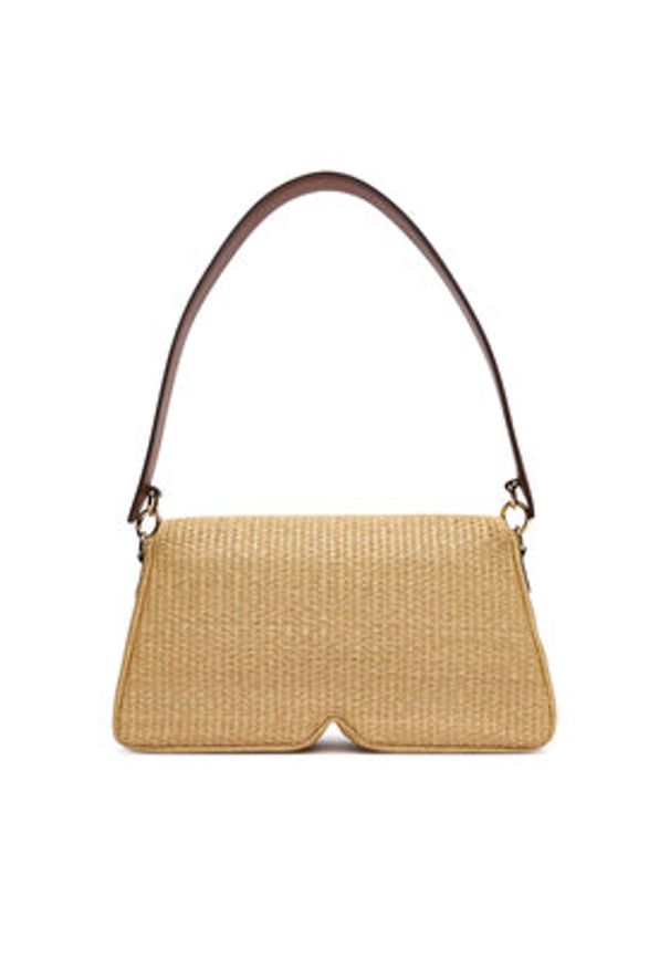 Karl Lagerfeld - KARL LAGERFELD Torebka B2W30023 Beżowy. Kolor: beżowy. Materiał: skórzane