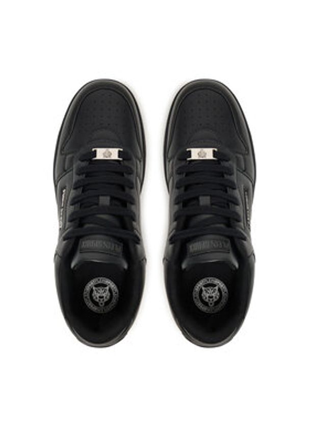 Plein Sport Sneakersy FAES USC0794 SLE004N Czarny. Kolor: czarny. Materiał: materiał