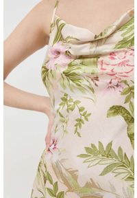 Guess sukienka kolor zielony maxi prosta. Okazja: na co dzień. Kolor: zielony. Długość rękawa: na ramiączkach. Typ sukienki: proste. Styl: casual. Długość: maxi #4