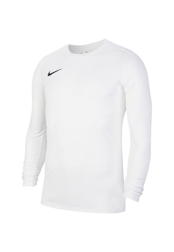 Koszulka treningowa męska Nike DF Park VII. Kolor: biały. Materiał: poliester. Długość rękawa: długi rękaw