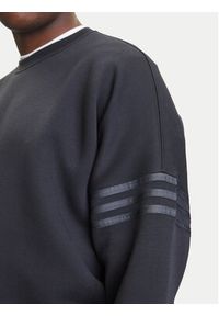 Adidas - adidas Bluza Neuclassics JW7918 Czarny Oversize. Kolor: czarny. Materiał: syntetyk, bawełna #5