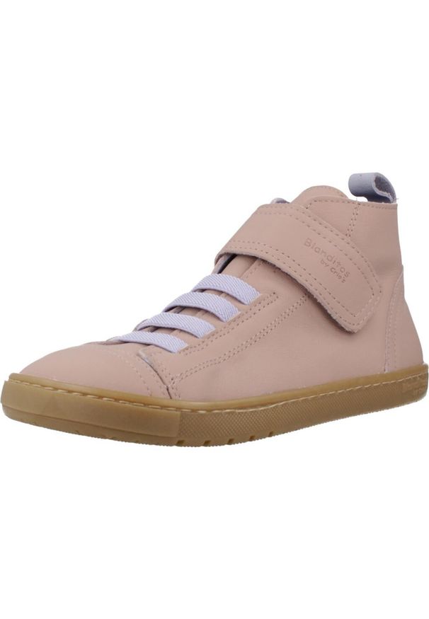 BLANDITOS BY CRIO'S - Buty BLANDITOS TOKIOBD Rose. Kolor: różowy. Materiał: syntetyk, skóra. Sport: turystyka piesza