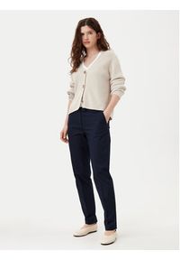 Marc O'Polo Kardigan B01605961069 Beżowy Regular Fit. Typ kołnierza: polo. Kolor: beżowy. Materiał: bawełna #3