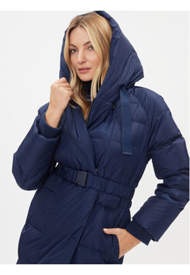 MAX&Co. Kurtka puchowa Nibbio 74940323 Granatowy Regular Fit. Kolor: niebieski. Materiał: syntetyk