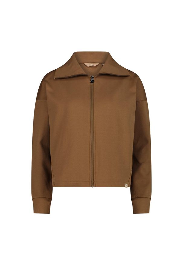 Kurtka damska z zamkiem z przodu CMP. Kolor: brązowy. Sport: turystyka piesza