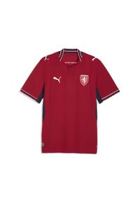 Puma - Męska koszulka domowa reprezentacji Czech 2026 PUMA. Kolor: czerwony. Sport: piłka nożna #1