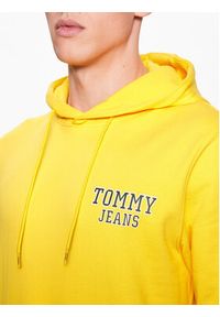 Tommy Jeans Bluza Graphic DM0DM16365 Żółty Regular Fit. Kolor: żółty. Materiał: bawełna #2