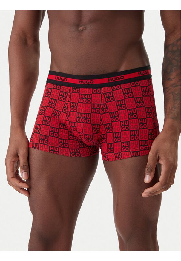 Hugo - HUGO Komplet bokserek 50545668 Czerwony. Kolor: czerwony. Materiał: bawełna