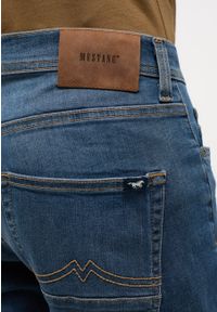 Mustang - Męskie Spodnie Jeansowe MUSTANG Vegas Slim Denim Blue 1014590 5000 583 #4